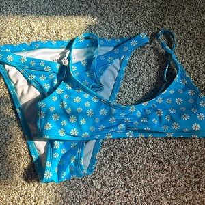 A adorable flower swimsuit